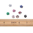thumbnail image 3 of U8MO 50pcs Alloy Enamel Flower European Large Hole Beads Loose Spacer Craft 10x11mm, 3 of 8