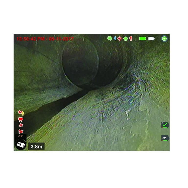 RIDGID SeeSnake Standard Sewer/Drain/Pipe Inspection Camera Reel (200'  Cable) - $7,000 