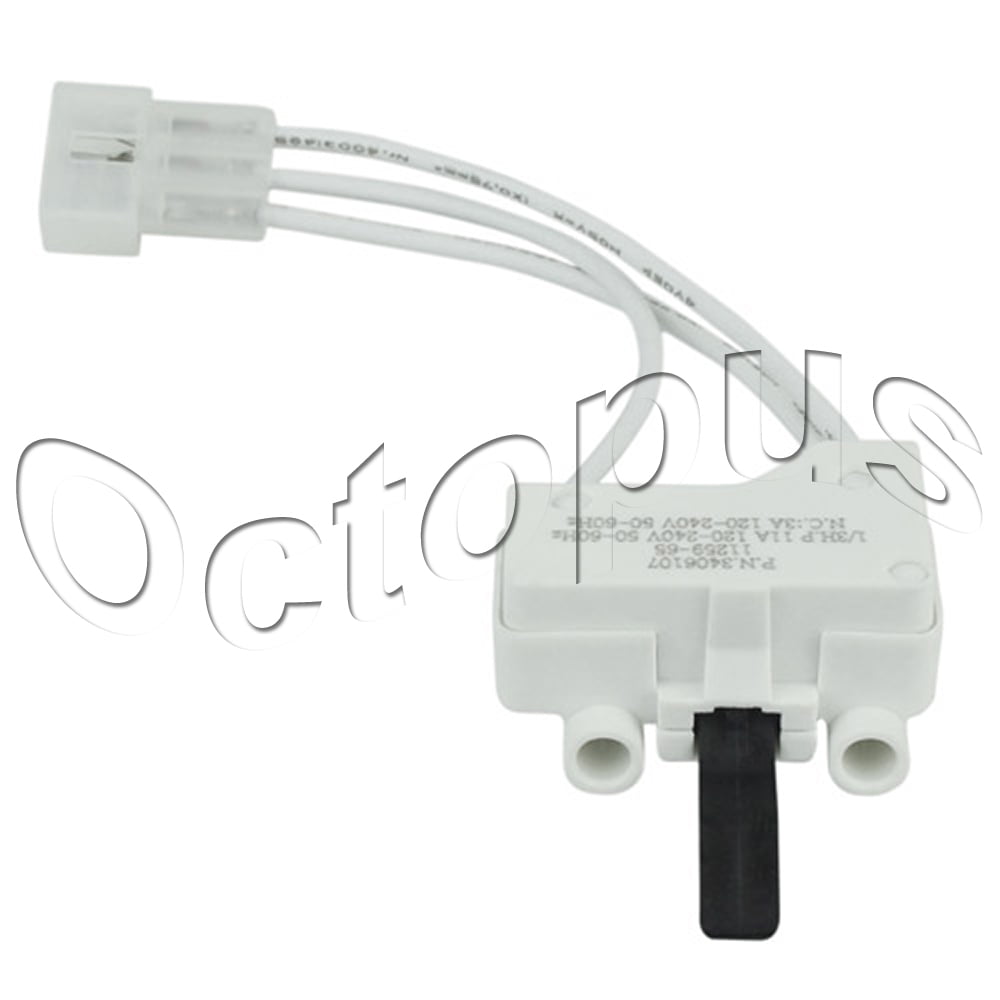3406107 Whirlpool Kenmore Roper Maytag Dryer Door Switch Wp3406107 Ap6008561 Walmart Com