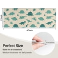 thumbnail image 5 of LightBeige Cartoon Dinosaurs Silhouettes Pattern Kitchen Rug Mat,Kitchen Runner Rugs Non Skid Washable,Decorative Kitchen Floor Mats for Kitchen,Sink,Laundry,17"X47", 5 of 5