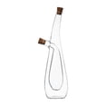 thumbnail image 1 of Dispensador de aceite y vinagre, suministros de cocina, botella de salsa transparente, creativo 2 en 1 Estilo C, 1 of 9