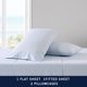 thumbnail image 4 of Juego de sábanas Nautica Cotton Percale Crisp & Cool Twin Blue, 4 of 5