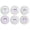 Purple, variant on Owl Drawer PullsOwl Ceramic Drawer Knobs, 6 Set