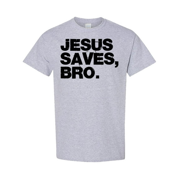 Inktastic Jesus Saves Bro Christian T-Shirt