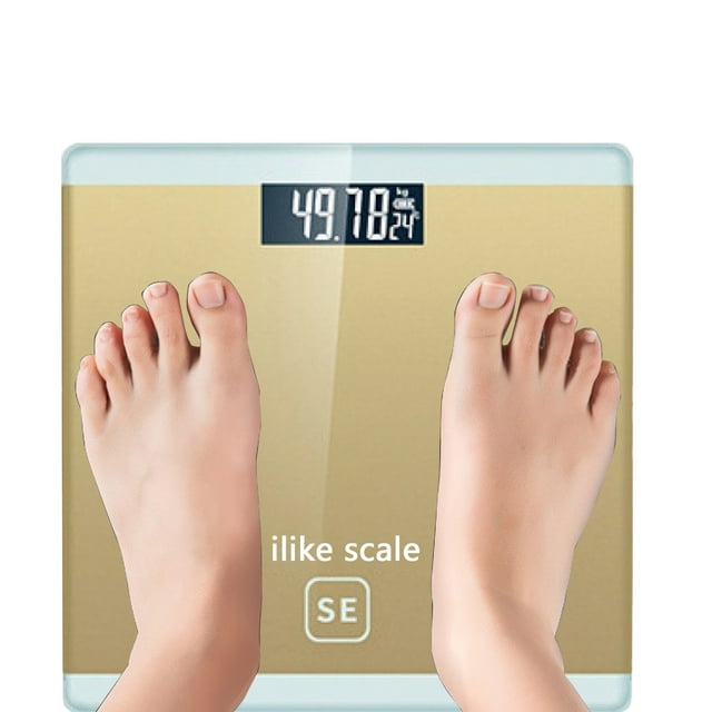 Bilqis Deals Rechargeable Electronic Scale - Multi-Color Available - Bathroom Scale