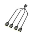 thumbnail image 1 of WDOplteas Cable Extensión Del Cable Divisor HUB 5 V Y 3 Pines para Placa Base (1 A 4), 1 of 6