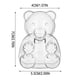 thumbnail image 2 of 12 Cajas de Plástico Transparente con Forma de Oso para Regalo de San Valentín, Reutilizables, para Fiestas de Cumpleaños y Pequeños Regalos., 2 of 7