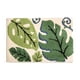 thumbnail image 2 of Alfombra de baño Leaf Plant - Esterilla absorbente antideslizante para puerta de entrada, dormitorio, moqueta moderna de poliéster, 16x24 pulgadas, 2 of 6