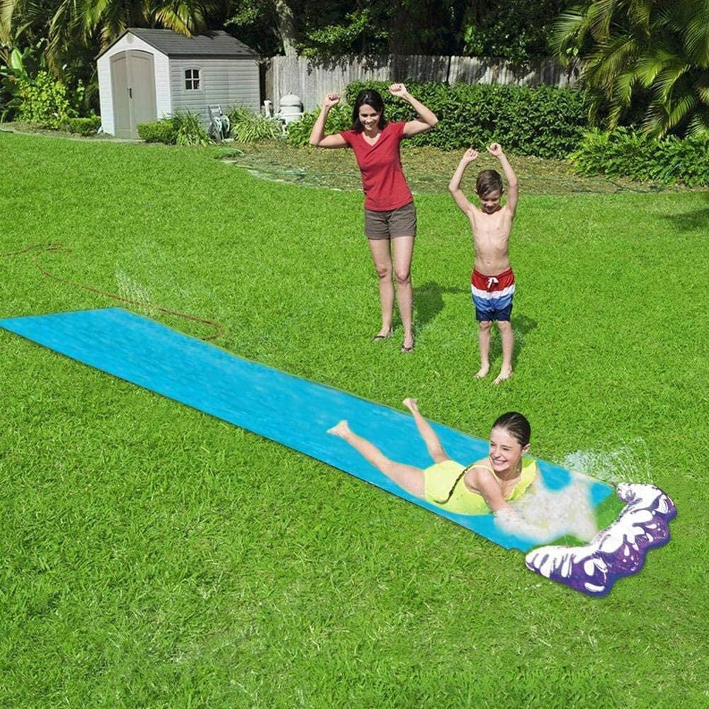 Large 18 Ft Outdoor Water Slide Slip n Slide Backyard Summer Kid Toy Game UK 