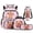 Strawberry Bow Capybara, variant on Pzuqiu Bubble Cute Axolotl School Backpack Set for Girls 4 Piece with Lunch Box,Pencil Case,Water Bottle Holder,17 Inch Large Capacity Schoolbag with Adjustable Straps for Elementary Middle School