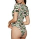 thumbnail image 2 of Balery Armadillo Body de cuello redondo de manga corta para mujer Tops de manga corta Tops básicos-Medium, 2 of 7