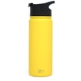 thumbnail image 4 of Simple Modern 18 Ounce Summit Sports Water Bottle - Travel Mug Stainless Steel Tumbler Flask +2 Lids - Wide Mouth Double Wall Vacuum Insulated Yellow Leakproof -Sunshine, 4 of 8