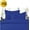 Royal Blue, variant on Elegant Comfort, Wrinkle & Fade Resistant 2-Piece Duvet Set Twin/Twin XL Black, Solid