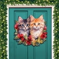 thumbnail image 6 of Designocracy 8611091H 24 x 18 in. Cute Kittens Holiday Pets Wall Door Decor, 6 of 11