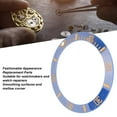 thumbnail image 4 of Ceramic Watch Bezels Insert, Watch Bezels Insert  40mm Diameter Beautiful Luminous Clear Scale  For Perfect Fitment For Watchmakers White Character Black Back,Gold Character Black, 4 of 8