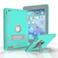 thumbnail image 1 of iPad 2 Case, iPad 3 Case, iPad 4 Kickstand Case, Dteck Shockproof Hybrid 3 Layer Protective Cover For Apple iPad 2 3 4, 1 of 5