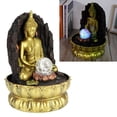 thumbnail image 1 of Decoración de la Fuente de Buda, Fuente de Mesa LED Encendida Con Bomba Tranquila, Ideal para Oficina, Sala de Estar y Casa de Vacaciones, Para Feng Shui y Inauguracióne, 1 of 7