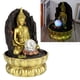 thumbnail image 1 of Decoración de la Fuente de Buda, Fuente de Mesa LED Encendida Con Bomba Tranquila, Ideal para Oficina, Sala de Estar y Casa de Vacaciones, Para Feng Shui y Inauguracióne, 1 of 7