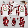 thumbnail image 6 of Christmas Matching Family Pajamas Plaid Xmas Pjs Sleepwear Set Holiday Crewneck Long Sleeve Tops and Bottoms Trendy Cozy Sleepwear 2 Piece Loungewear for Women Men, 6 of 6