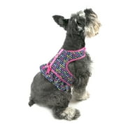 Vibrant Life Ruffle Hearts Dog Harness, Medium
