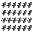 thumbnail image 1 of Uxcell 24 Pack Outlet Covers Proofing Plug Covers Easy Installation Electric Plug Protectors Safety Socket Cover Black, 1 of 6