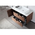 thumbnail image 3 of Portree 48" Walnut Freestanding Bathroom Vanity, 3 of 11