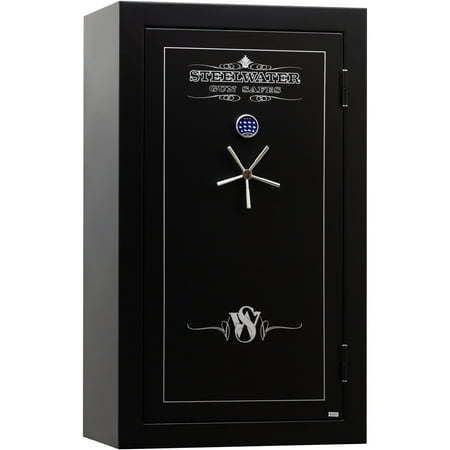 Steelwater Gun Safes Heavy Duty Gun Safe with LED Backlighting 28 x 42 x 72 Steel