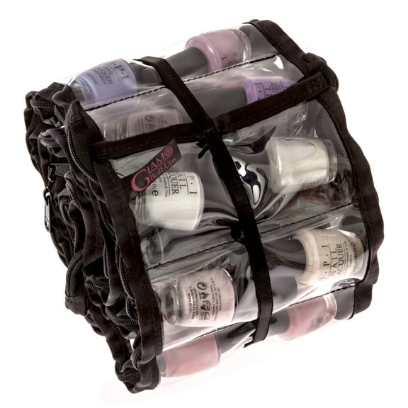 Smoochi Glam Roll-Up Nail Polish and Lipstick Storage and Organizer