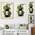 thumbnail image 4 of Designart "Bordeaux Bounty Of French Red Wine I" France Floater Framed Wall Decor, 4 of 5