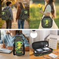 thumbnail image 5 of HUIACONG 17" Math Green Axolotl 4PCS Kids Backpack Set, School Bookbag with Insulated Lunch Bag for Boys Girls Age 7-13, 5 of 7