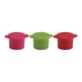 thumbnail image 1 of Bottle Cap Reusable And Sealing Cap Silicone Cork Keeps Fresh For Days In Air Tightness Set Of 3 Bottle Stoppers Cactus, 1 of 6