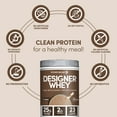 thumbnail image 3 of Designer Wellness, Designer Whey Protein Meal Replacement Powder with Vitamins, Minerals, and Organic Superfood Complex Carbs, Gluten-Free, Milk Chocolate, 1.72 Pound, 3 of 6