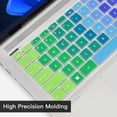 thumbnail image 4 of LAICAIW Colorful Keyboard Cover for HP 14" Laptop 14-dq 14-fq 14-ba/bf/cm/ce/cf/df/dk HP Stream 14-cb 14-ds Series 14-dq0070nr dq0060nr dq0030nr dq0005dx dq0004dx dq0002dx dq0032dx 14-fq0013dx, Rain, 4 of 7