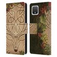 thumbnail image 1 of Head Case Designs Officially Licensed Brigid Ashwood Celtic Wisdom 3 Stag Leather Book Wallet Case Cover Compatible with Google Pixel 4, 1 of 6