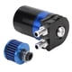 thumbnail image 4 of Lata de captura de aceite para coche, deflector interno, filtro de doble cámara, protección del motor de aleación de aluminio, Universal, azul, 4 of 5