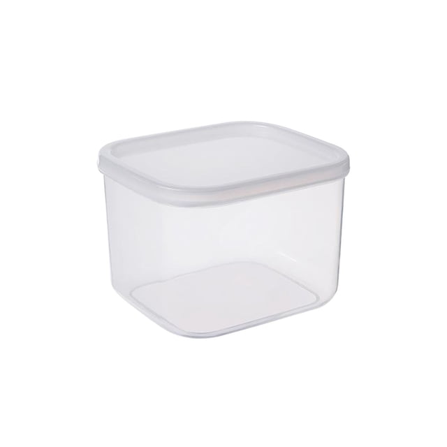 Large Capacity Transparent Refrigerator Storage Boxes - Airtight Kitchen Containers for Fruits, Vegetables & Dry Food Organization