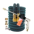 thumbnail image 1 of Watering Irrigation Flexible Expandable Magic Hose Garden Pipe With Spray High-Pressure Car Wash Cleaning Tools, 1 of 6