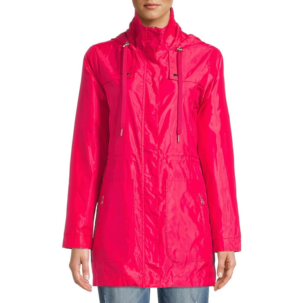 Me Jane Women's Hooded Rain Jacket