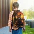 thumbnail image 6 of Yiaed Sunset Maple Tree Fox Print School Backpack College Backpack Daypacks for Students High School Spacious and Durable Daypack for Work and Travel-One Size, 6 of 6