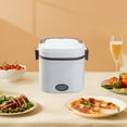 thumbnail image 1 of Danhjin Electric Lunch Boxes Hot Household Stainless Steel Lunch Box 1.8L Display Function Car Insulation Plug In Lunch Box Kitchen Appliances, 1 of 6