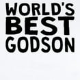 thumbnail image 2 of CafePress - Worlds Best Godson Body Suit - Baby Light Bodysuit, Size Newborn - 24 Months, 2 of 4