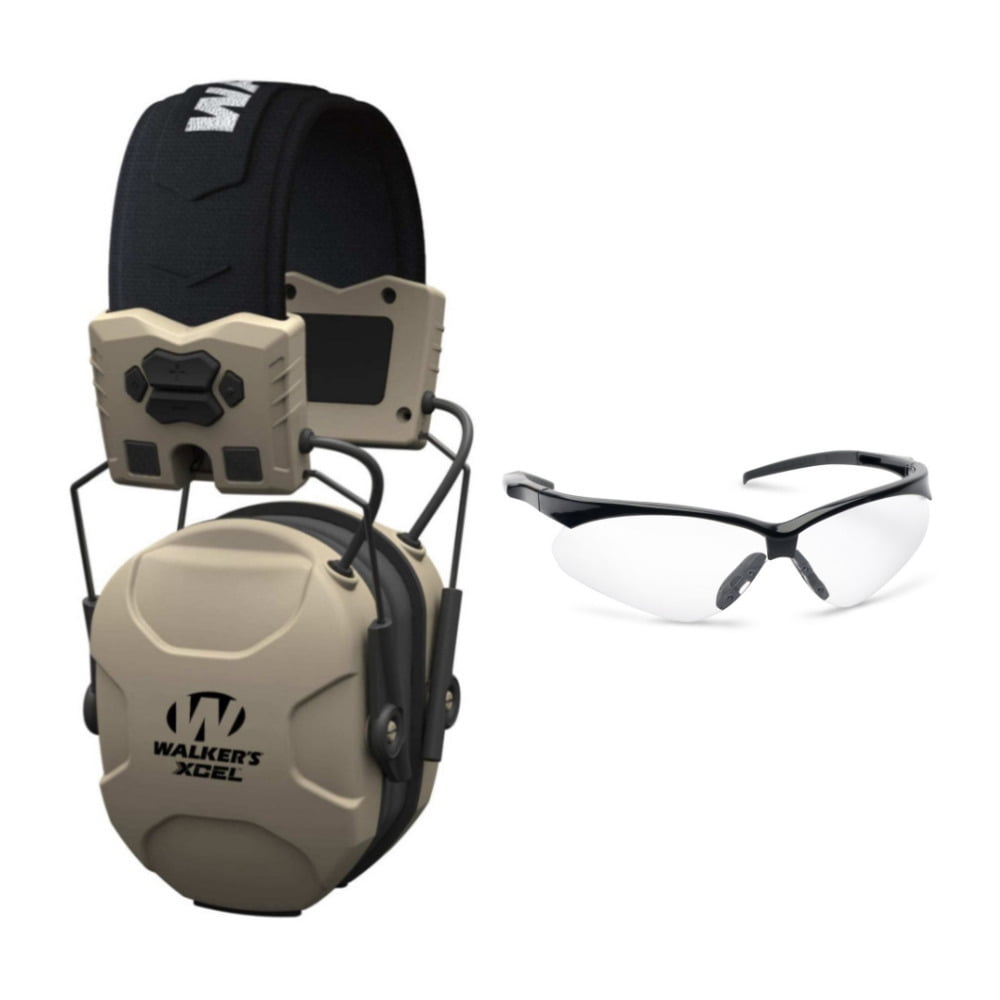 Walker's XCEL 100 Digital Electronic Shooting Muff with Shooting