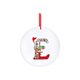 thumbnail image 3 of Decoraciones Del Árbol de Navidad con 26 Letras Del Alfabeto, Rojo Acrílico Fawn Colgante Ornamentos para el Hogar, Decoración Personalizada Del Árbol de Navidad para la Temporada de Vacaciones, 3 of 4
