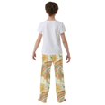 thumbnail image 4 of FORMRS Boys Pajama Pants with Pockets Size 11-12Y Kids Lounge Sleep Bottoms, Beige Clouds, 4 of 8