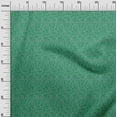 thumbnail image 3 of oneOone Cotton Flex Sea Green Fabric Leaves Sewing Craft Projects Fabric Prints By Yard 40 Inch Wide, 3 of 5