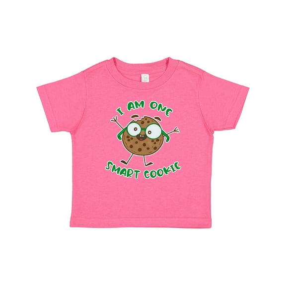 Inktastic I Am One Smart Cookie Boys or Girls Baby T-Shirt