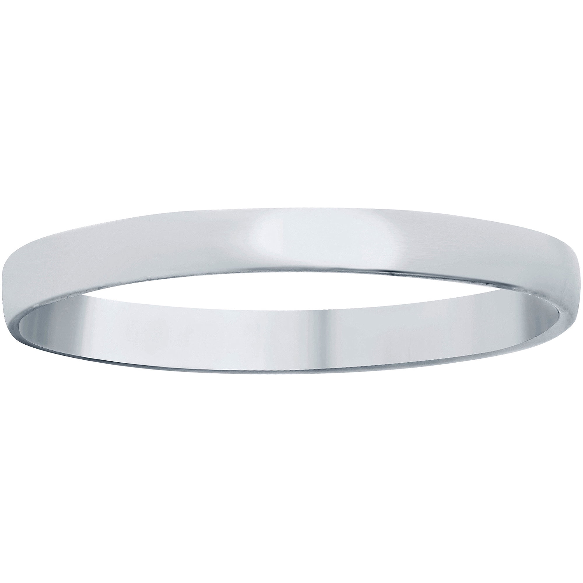 Unisex 7mm Ring in Sterling Silver - Walmart.com
