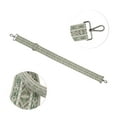 thumbnail image 3 of Unique Bargains 1 Pc Adjustable Black Hook Handbag Strap for Dating Light Green Polyester, 3 of 3