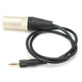 thumbnail image 4 of 3.5mm To Xlr Cable 1/8inch To Xlr Cable Trs To Xlr Cable Balanced Audio Converter Cable Balanced Interconnect Cable 3.5mm To XLR Cable 1/8inch TRS Male To XLR Male Balanced Audio, 4 of 8