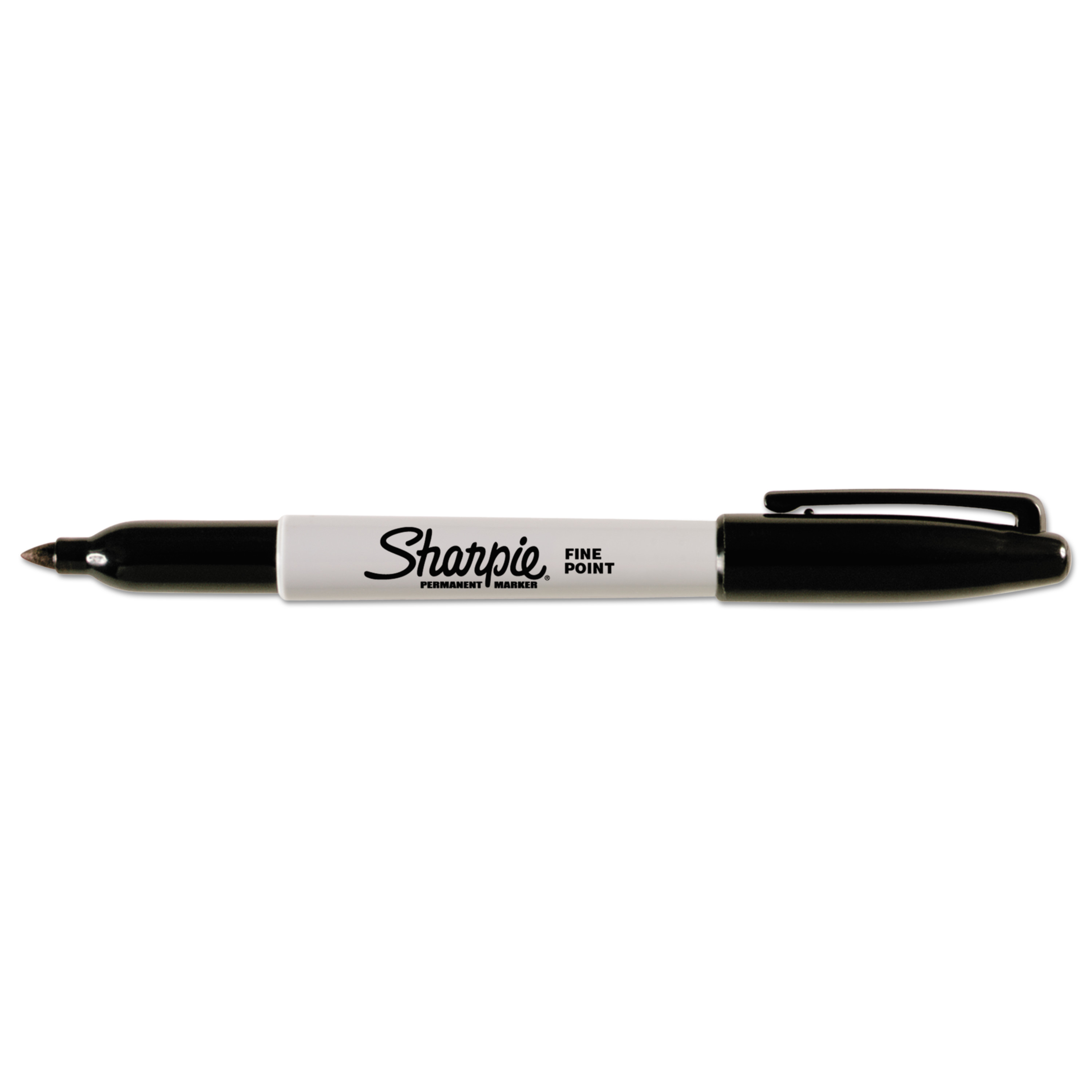 Sharpie Permanent Markers, Fine Point, Black, 12 Count - image 3 of 8